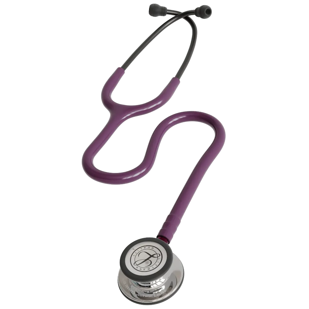littmann-classic-iii-stethoscope-mirror-plum-pink-stem-5960-littmann-30886363529314.webp