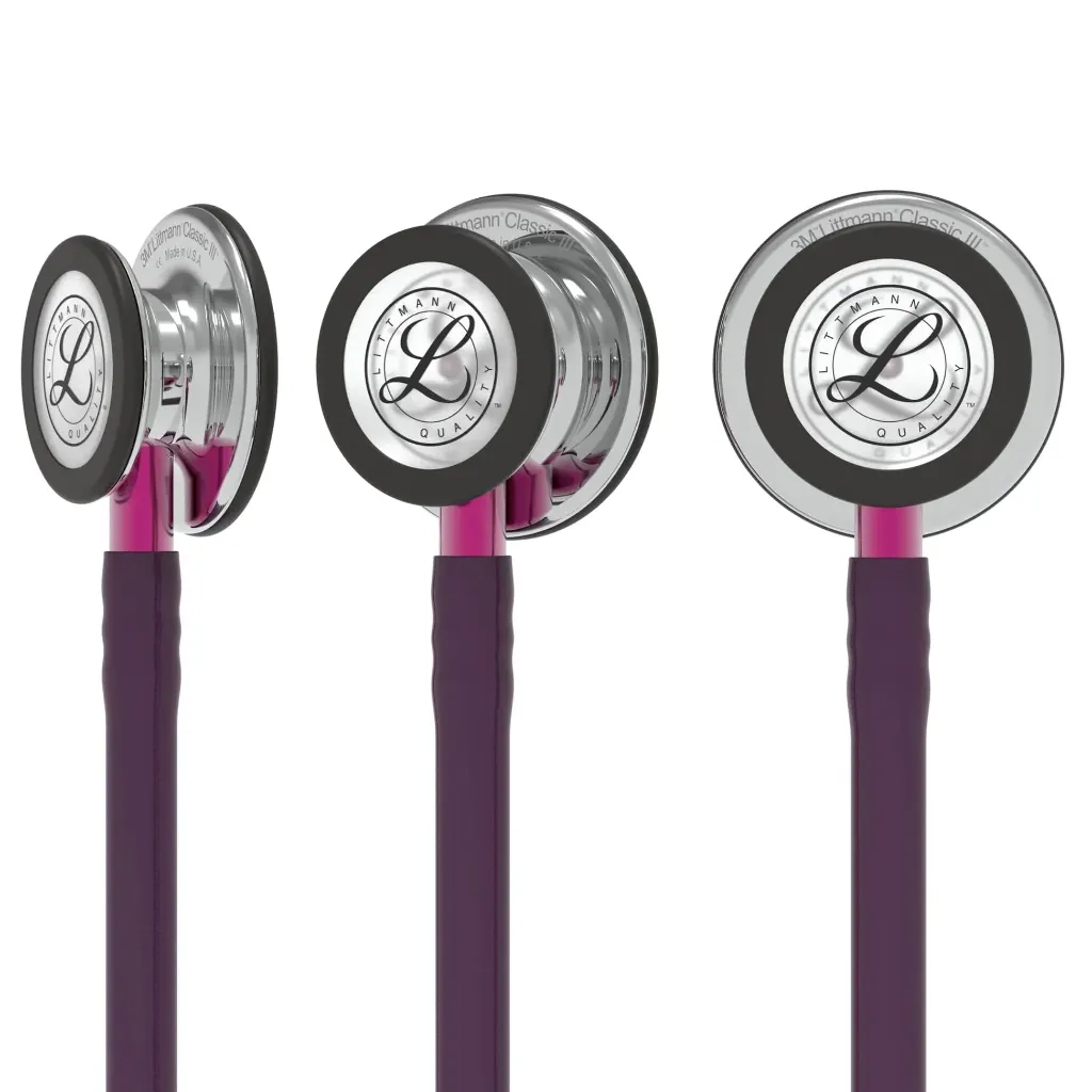 littmann-classic-iii-stethoscope-mirror-plum-pink-stem-5960-littmann-30886363431010.webp