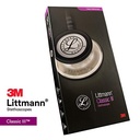 Littmann Classic 3, Miroir, Lyre rose perlé, Tige Rose