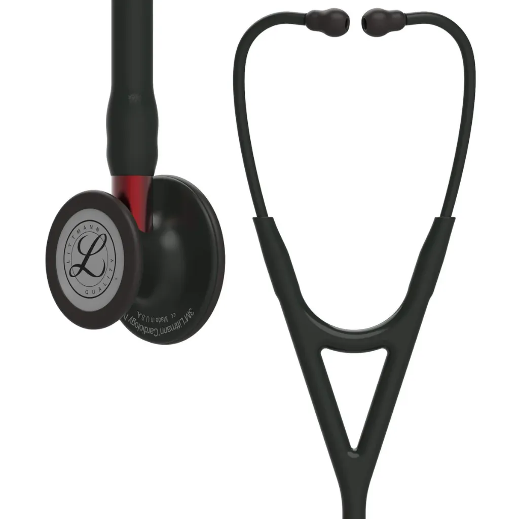littmann-cardiology-iv-stethoscope-black-with-red-stem-6200-littmann-30865956700258.webp