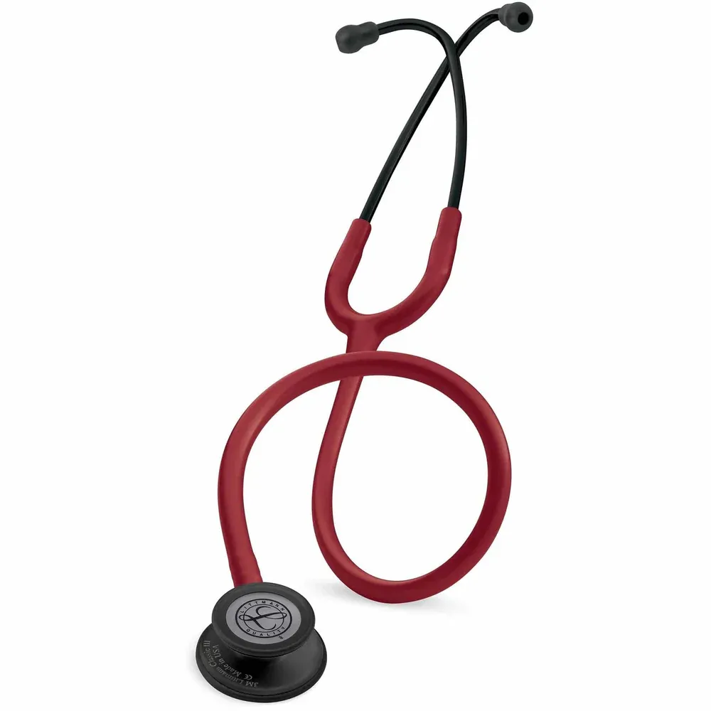 littmann-classic-iii-stethoscope-burgundy-black-5868-littmann-30886686392418.webp