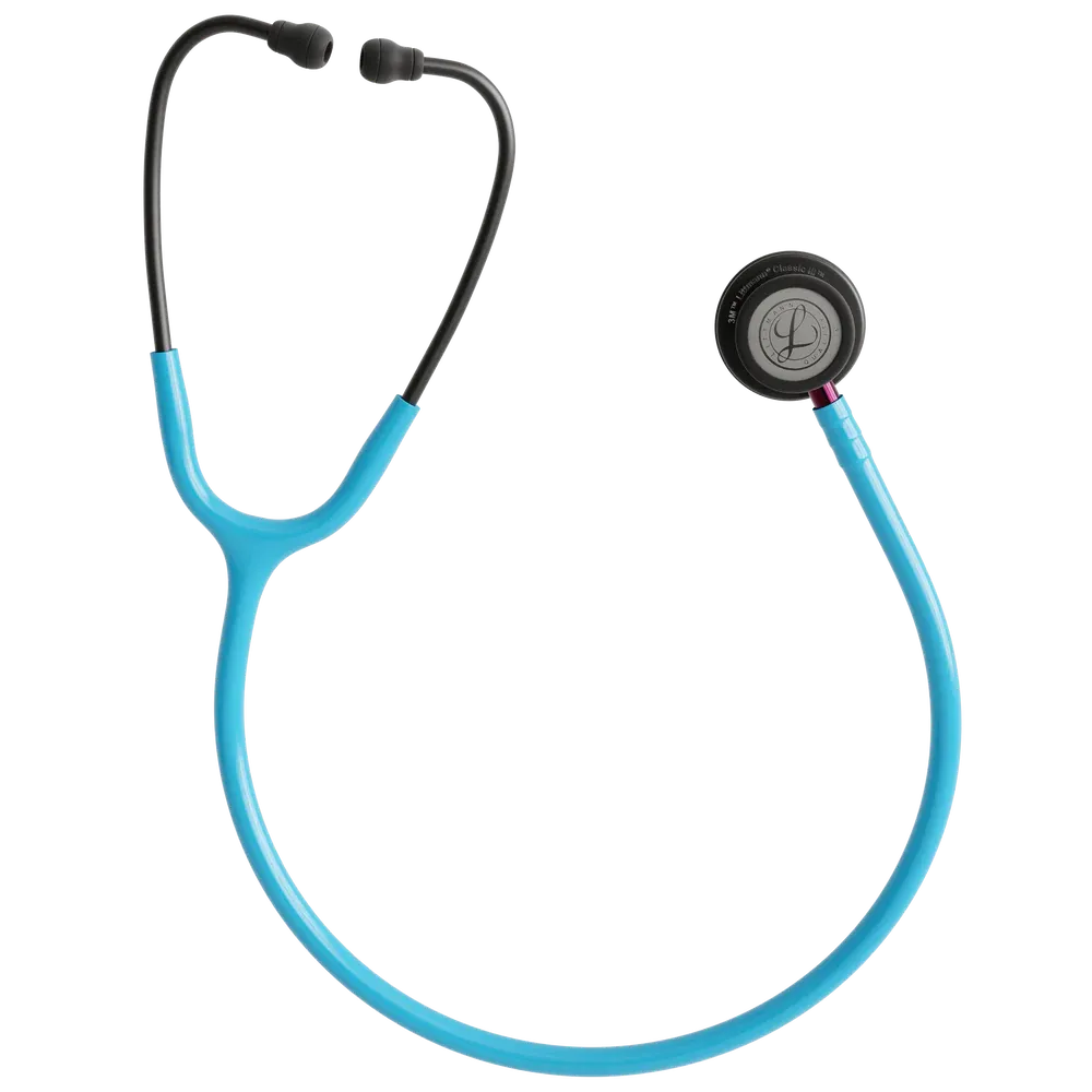 littmann-classic-iii-stethoscope-smoke-turquoise-pink-stem-5872-littmann-30887108771938.webp
