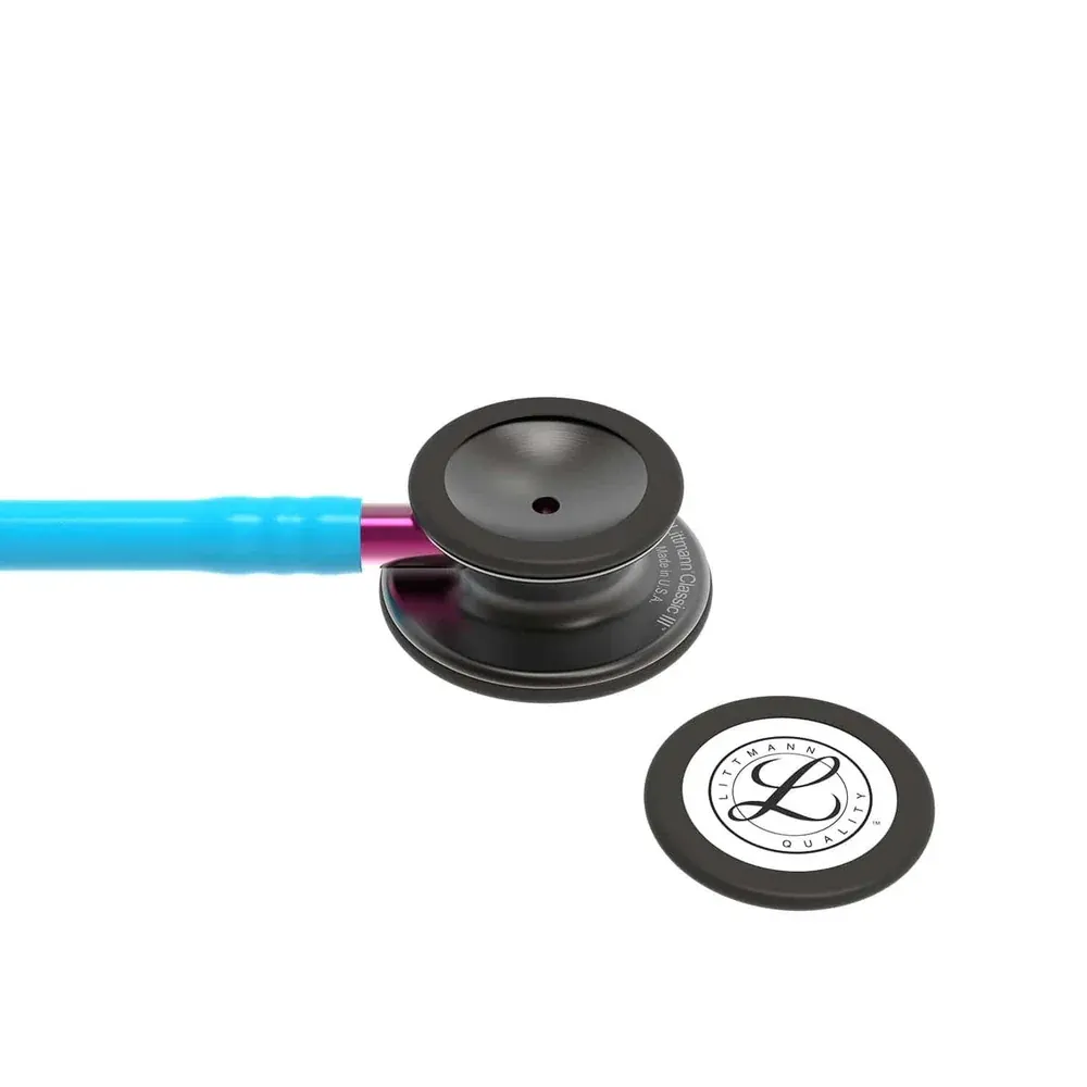 littmann-classic-iii-stethoscope-smoke-turquoise-pink-stem-5872-littmann-30887108673634.webp