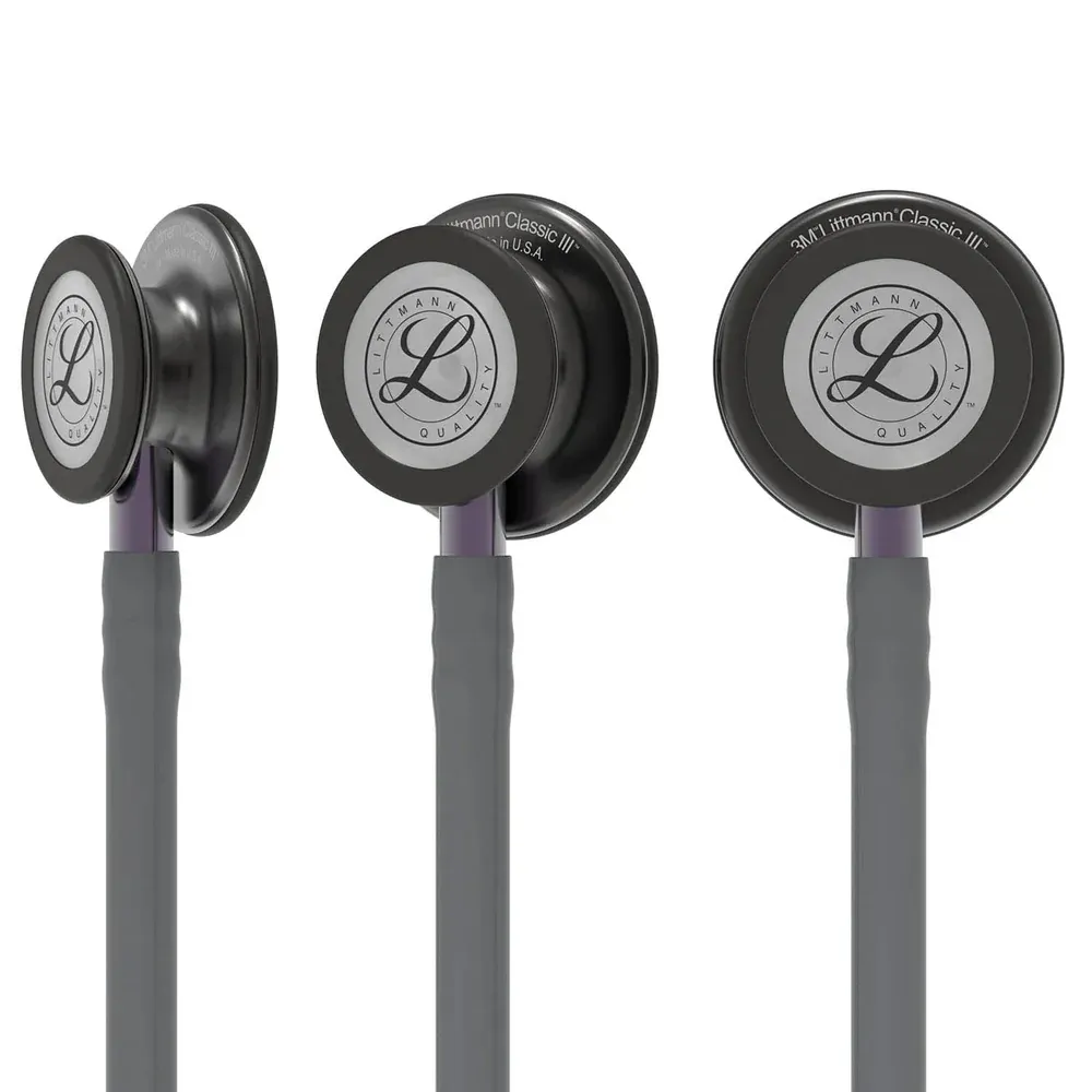 littmann-classic-iii-stethoscope-smoke-grey-with-violet-grey-stem-5873-littmann-30887082754146.webp