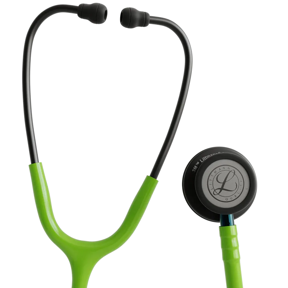 littmann-classic-iii-stethoscope-smoke-lime-green-blue-stem-5875-littmann-30887099531362.webp