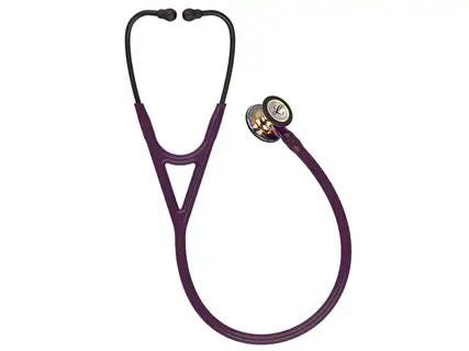 [LITT6239] Littmann Cardio 4, Arc-en-ciel Poli, Lyre Prune, Tige Violette.webp