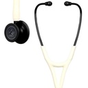 Littmann Cardio 4, Finition Noire Satin, Albatre/Ivoir