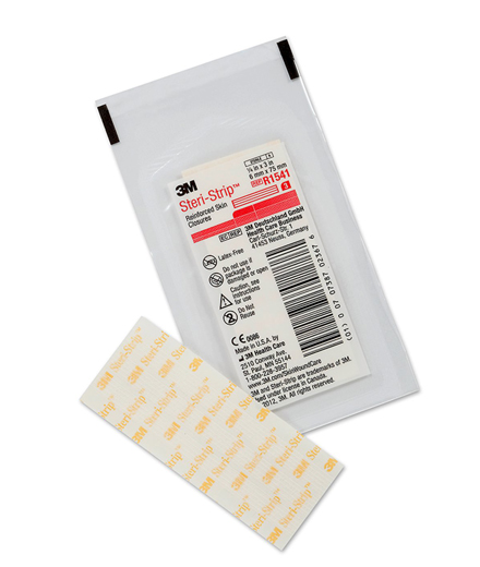 [R1540] 3M™ Steri-Strip™ Suture Cutanée Renforcée 3x75mm 1540 (à la feuille)
