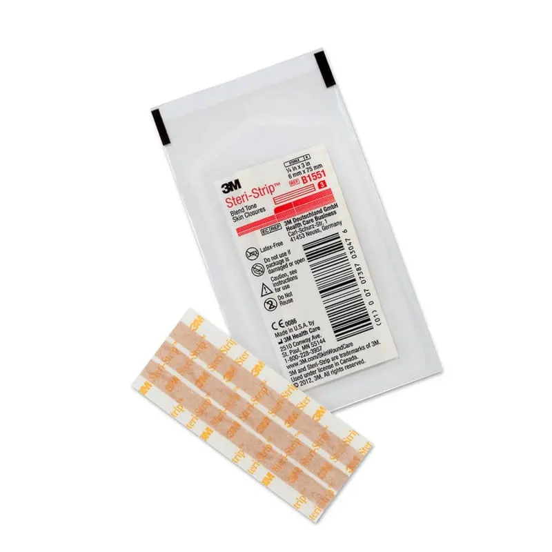 [R1541] 3M™ Steri-Strip™ Suture Cutanée Renforcée 6x75mm 1541 (à la feuille)
