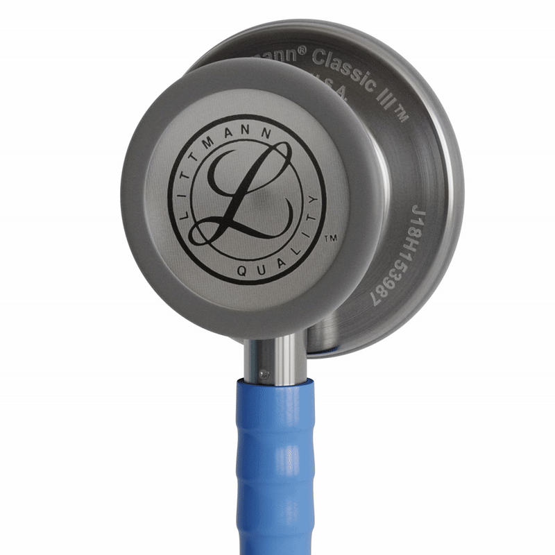 Stéthoscope Littmann Classic III - Lyre Bleu Ciel - Tête Inox Brossé