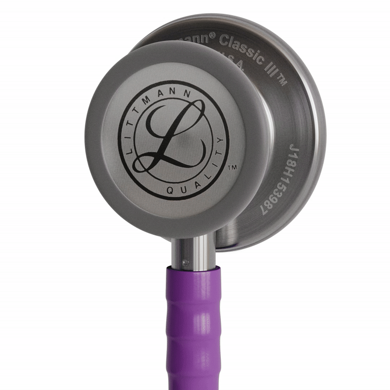 Stéthoscope Littmann Classic III - Lyre Lavande - Tête Inox Brossé