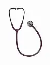Littmann Classic 3, Miroir, Lyre Prune, Tige Rose, Casque Fumé