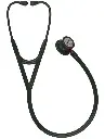 Littmann Cardio 4, Black Edition, Lyre Noire, Tige Rouge