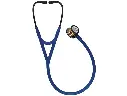 Littmann Cardio 4, Arc-en-ciel Poli, Lyre Bleu marine, Tige Noire