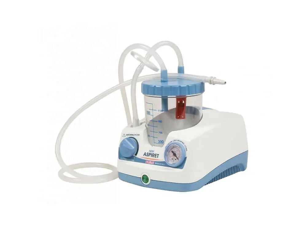 Aspirateur trachéal Aspiret (15 L/min) avec bouteille 1L