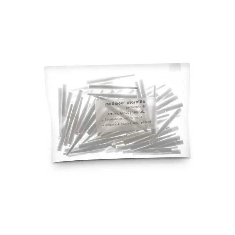Embouts jetables pour Mulimed otoscillo professional - Boîte de 100