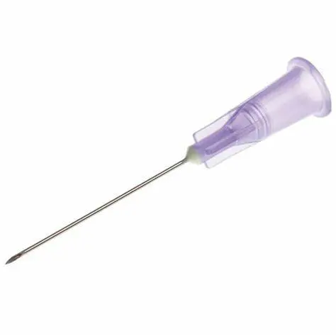 [AIGV055X25] BD Microlance Aiguille 24G 1 0,55x25mm Lavande  - 100 pièces