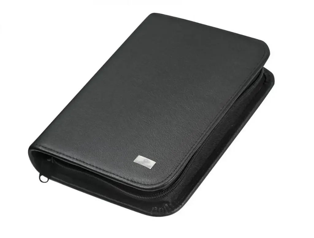 Porte-ampoule cuir Noir