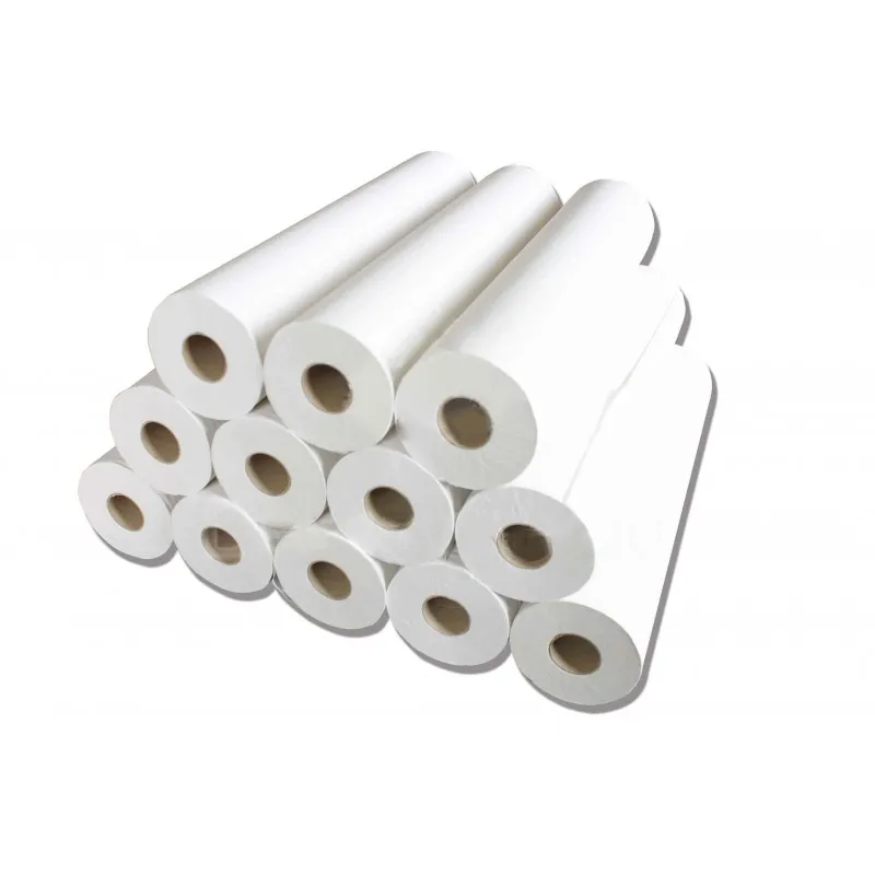 Papier Lisse 2 plis 45cm x 40m prédécoupé MC23 - 12 rouleaux (pour Ritter 230 - Midmark 630 & 640)