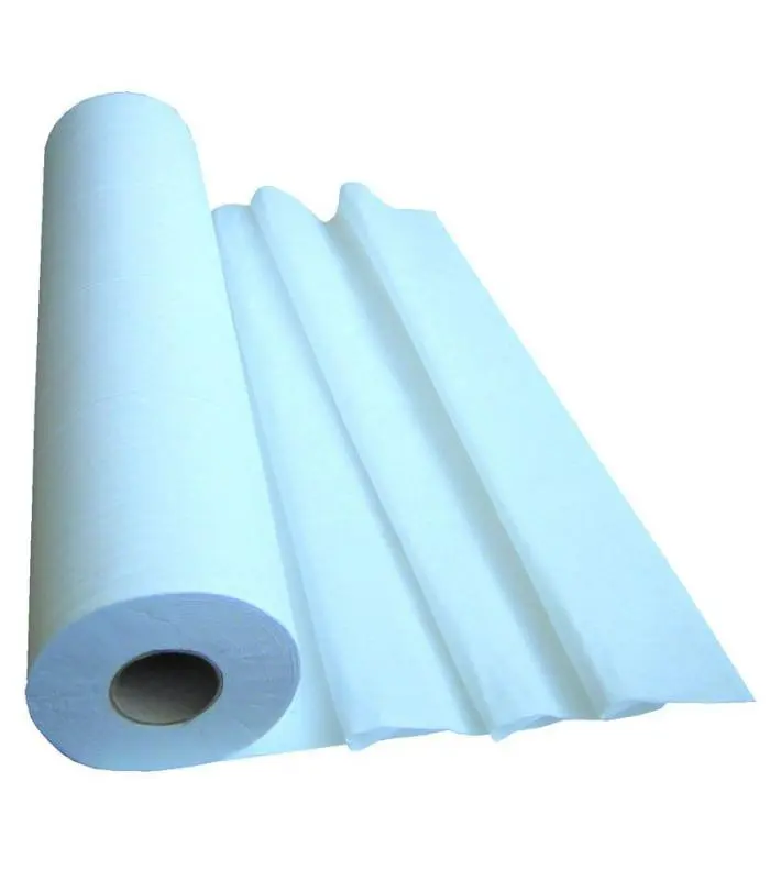 [PAPIER50PLASB] Drap d'examen bleu plastifié 1 pli 50cm x 68m Lotus K78034 - 1 rouleau