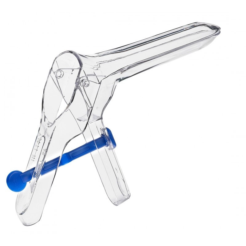 [SPECULUUS] Spéculums vaginaux à usage unique "Cusco" BLEU Taille S (diamètre 24 mm) - emballage individuel /10 pièces