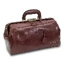 Mallette Elite Bag ®CLASSY'S¯ en cuir brun