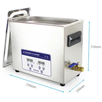 Nettoyeur à Ultra-Son avec chauffage - 6,5 litres - digital