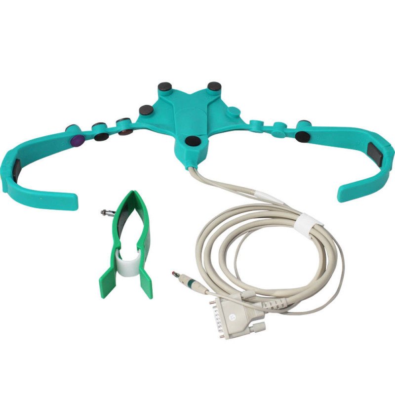 Ceinture d'électrode ECG intégrale avec câble et prise DB15 à vis