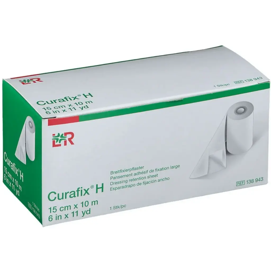 Pansement de fixation Curafix H  15 Cm X 10 M  Non-Stérile