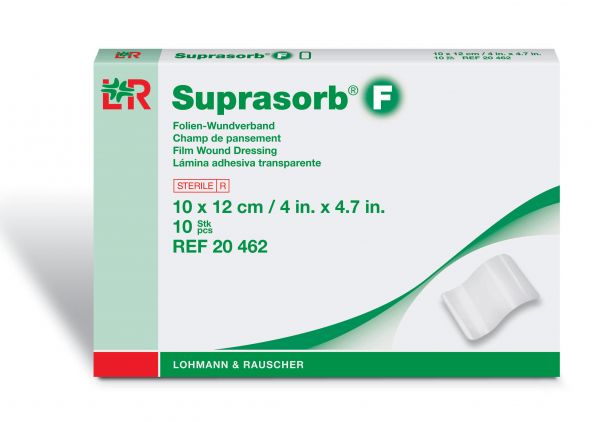 Pansement de fixation Suprasorb F 10 x 25cm Stérile - Boîte de 10 