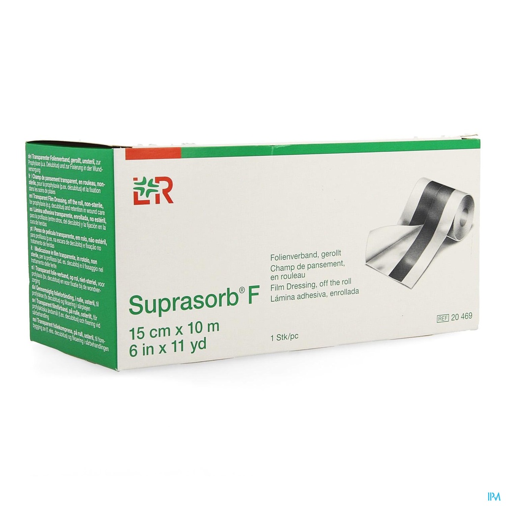Pansement de fixation Suprasorb F 15cm x 10m Non-Stérile