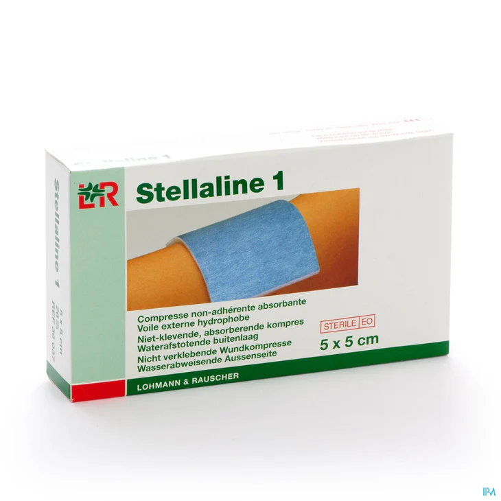 STELLALINE 1 - 5 X 5 CM Stérile - Boîte de 26