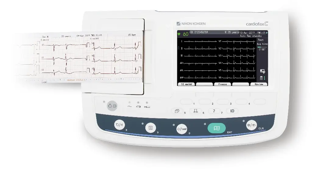 ECG Nihon Kohden Cardiofax C 3150 Basic