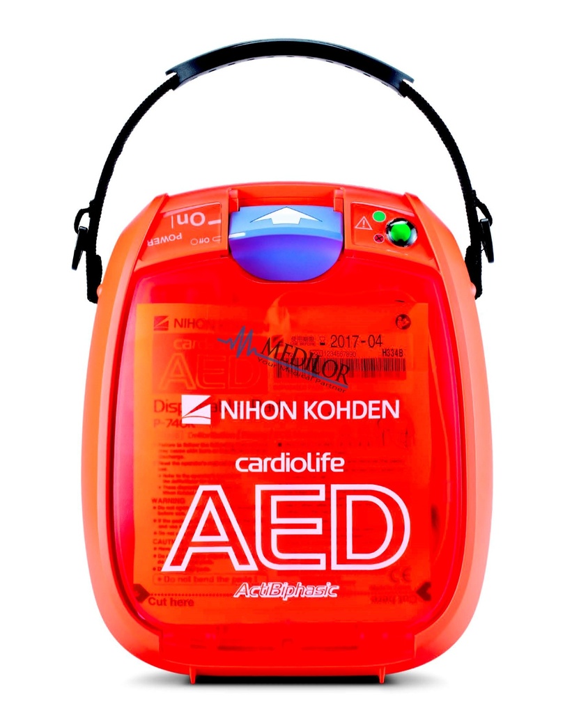 Défibrillateur Nihon Kohden - AED 3100K (Batterie 4 ans + pads)