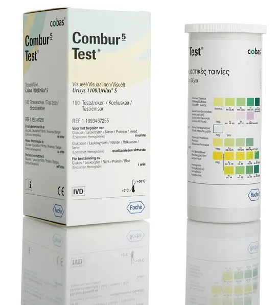 Combur 5 tests - 100 bandelettes