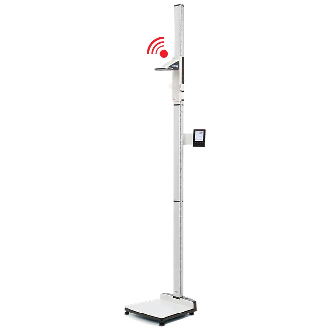 SECA 285 - Station de mesure, classe d'étalonnage III digital, sans fil interface. toise intégrée 