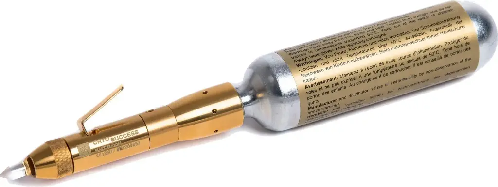 Cryosuccess - inclus une tête standard de 1 mm + 1 recharge