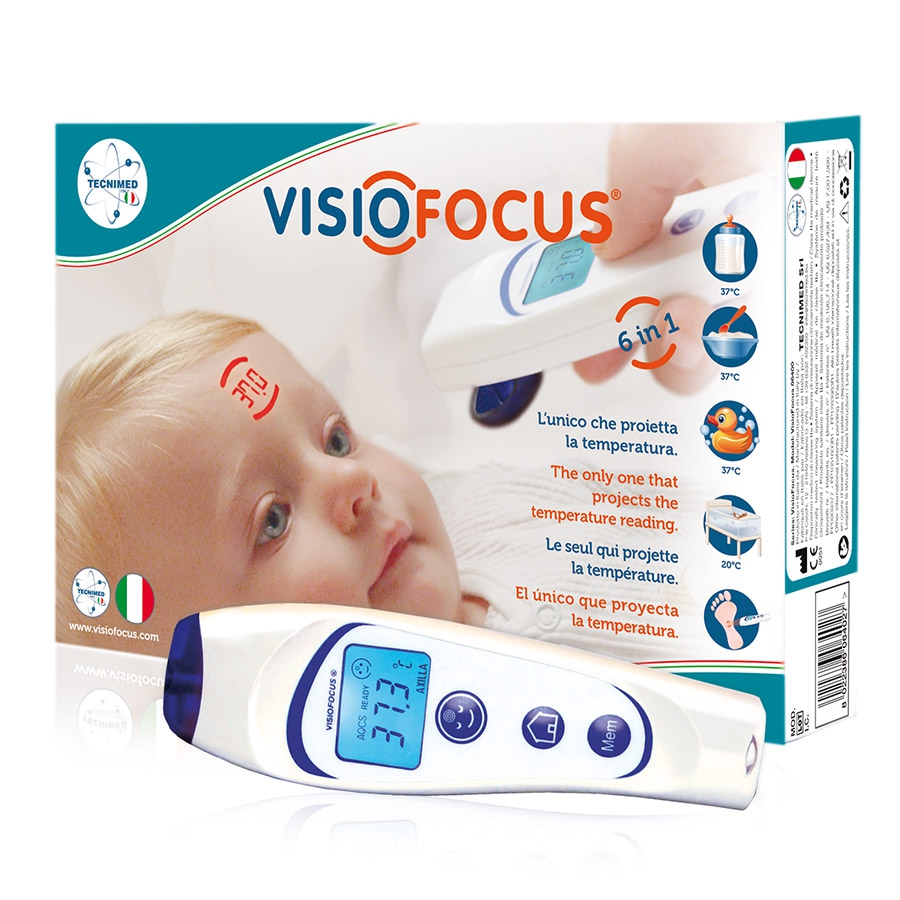 Visiofocus Thermomètre Frontal Infrarouge Sans Contact