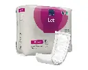 ABENA LET - NORMAL - Lange à insérer rectangulaire - sans plastic - 14 x 39 cm - 500 ml - Rose - 9 x 34pièces 