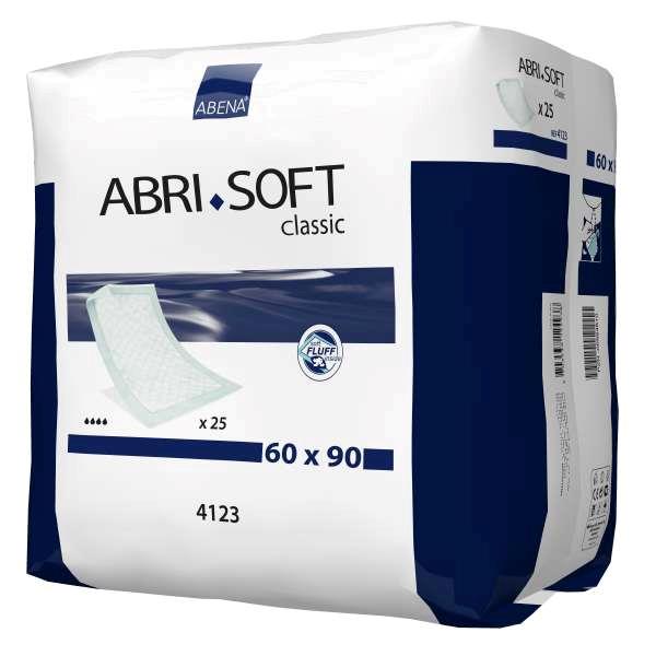 ABRI-SOFT - Alèse Pulpon - Classic - 60 x 90 cm - 110 gr - 2100 ml - 4x25 pièces 