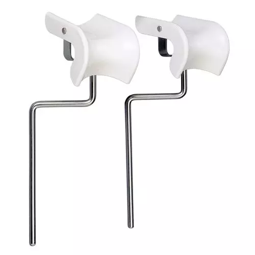 Paire appui jambes plastique (rajouter réf.166 ou 2x étaux 878-12)