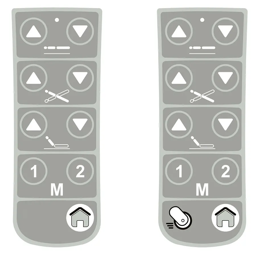 Commande manuelle sans fil iQuest/iDuolys (pour modèles avec roues escamotables)