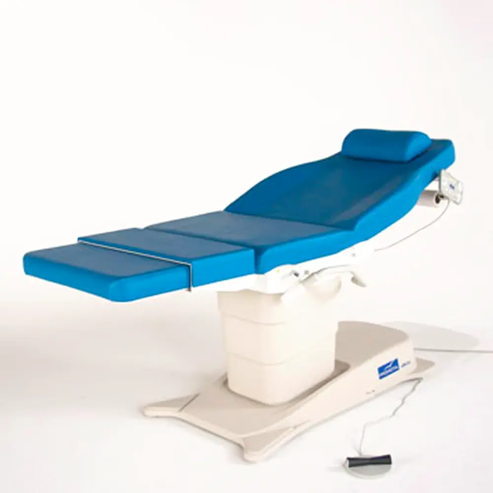 [PROM4050-20] Divan d’examen Emotio - dossier/repose-jambes electriques, roues, 4 positions programmables