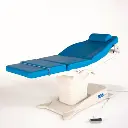 Divan d’examen Emotio - dossier/repose-jambes electriques, roues, 4 positions programmables