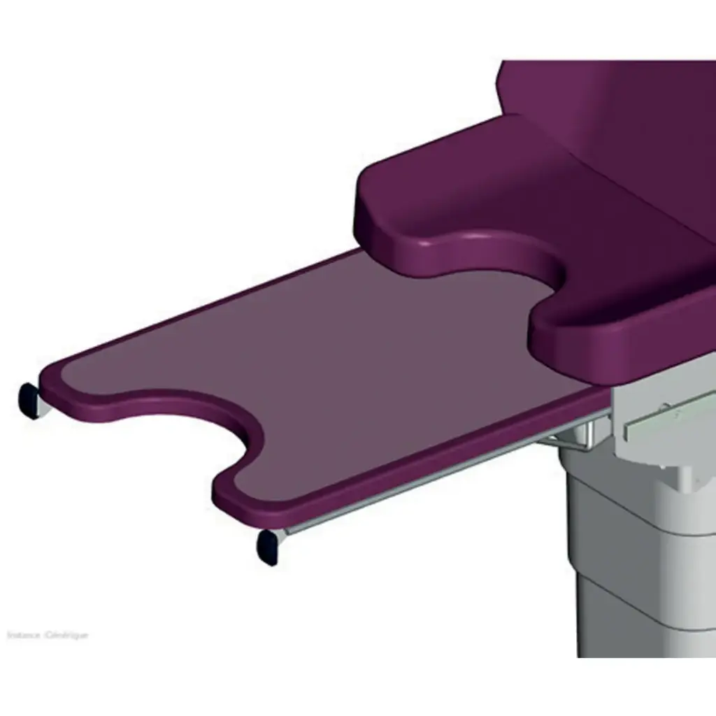 Protection crystal extension repose-jambes