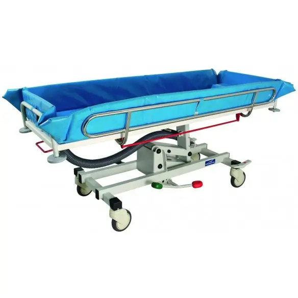 Chariot douche hydraulique dessus fixe