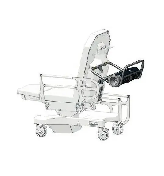 Poignee de poussee synchronisee integrant porte obus + 2 etaux lateraux dia.16mm