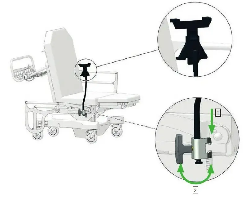 Support tablette (ajouter etau 47351-01 ou 878-12)