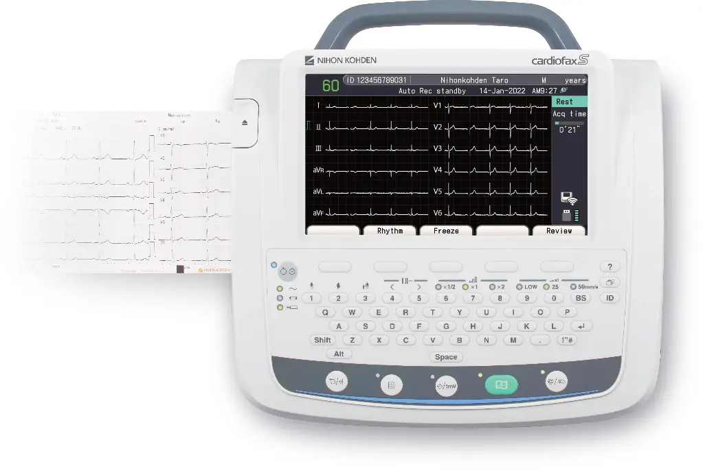 [ECG 3250 set WiFi] ECG Nihon Kohden Cardiofax S 3250 WIFI