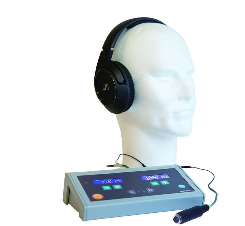[9910-1 SEN_17384] Audiomètre 9910 avec casque Sennheiser - Sur secteur + batterie